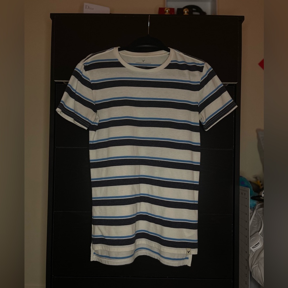 Striped Slim Fit T-Shirt Dress